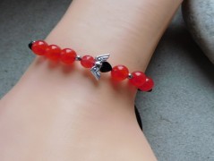 Nerezový přívěšek s larimarem