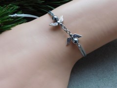 Nerezový přívěšek s larimarem