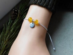 Nerezový přívěšek s larimarem