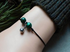 Nerezový přívěšek s larimarem