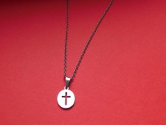 Nerezový přívěšek s larimarem