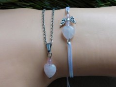 Nerezový přívěšek s larimarem