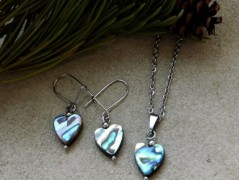 Nerezový přívěšek s larimarem