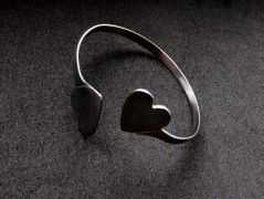 Nerezový přívěšek s larimarem