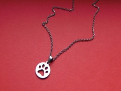 Nerezový přívěšek s larimarem