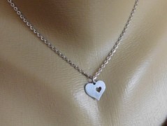 Nerezový přívěšek s larimarem