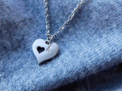 Nerezový přívěšek s larimarem