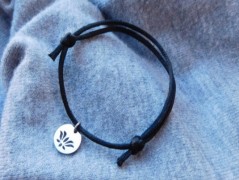 Nerezový přívěšek s larimarem