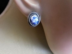 Nerezový přívěšek s larimarem