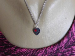 Nerezový přívěšek s larimarem