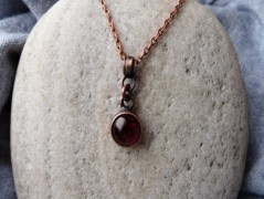 Nerezový přívěšek s larimarem