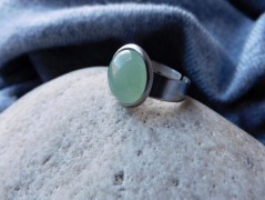 Nerezový přívěšek s larimarem