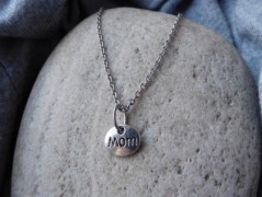 Nerezový přívěšek s larimarem