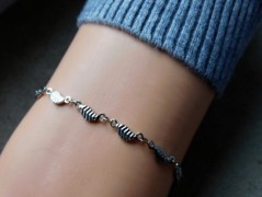 Nerezový přívěšek s larimarem