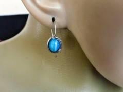 Nerezový přívěšek s larimarem