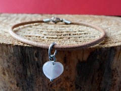 Nerezový přívěšek s larimarem