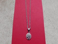 Nerezový přívěšek s larimarem