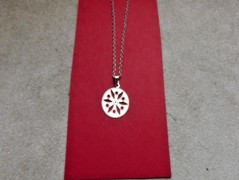 Nerezový přívěšek s larimarem