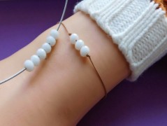 Nerezový přívěšek s larimarem