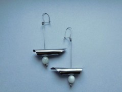 Nerezový přívěšek s larimarem