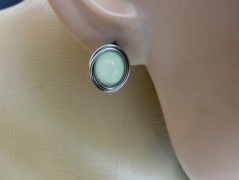 Nerezový přívěšek s larimarem