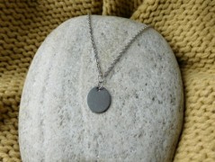 Nerezový přívěšek s larimarem