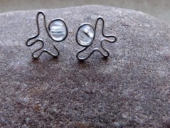 Nerezový přívěšek s larimarem