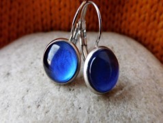 Nerezový přívěšek s larimarem