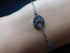 Nerezový přívěšek s larimarem