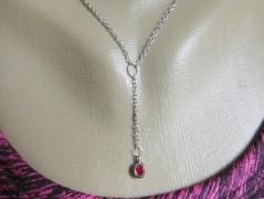 Nerezový přívěšek s larimarem