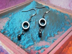 Nerezový přívěšek s larimarem