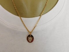 Nerezový přívěšek s larimarem