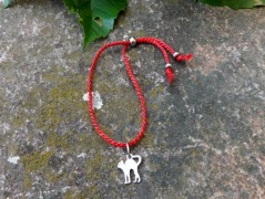 Nerezový přívěšek s larimarem