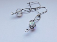 Nerezový přívěšek s larimarem