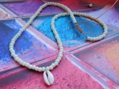 Nerezový přívěšek s larimarem