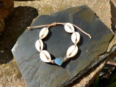 Nerezový přívěšek s larimarem