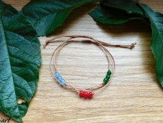 Nerezový přívěšek s larimarem