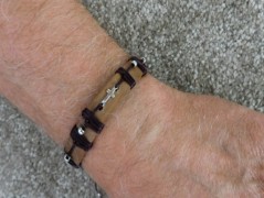 Nerezový přívěšek s larimarem