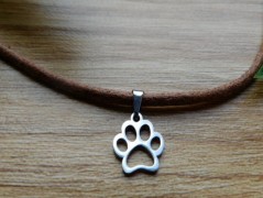 Nerezový přívěšek s larimarem