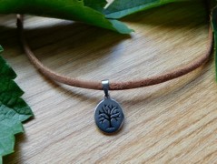 Nerezový přívěšek s larimarem