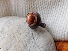 Nerezový přívěšek s larimarem