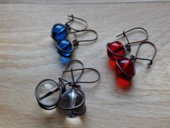 Nerezový přívěšek s larimarem