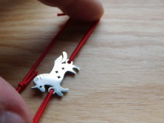 Nerezový přívěšek s larimarem