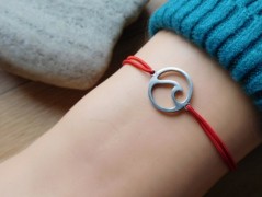 Nerezový přívěšek s larimarem