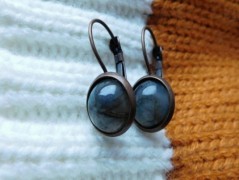 Nerezový přívěšek s larimarem