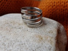 Nerezový přívěšek s larimarem