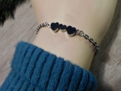 Nerezový přívěšek s larimarem