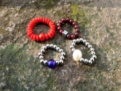 Nerezový přívěšek s larimarem