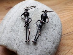 Nerezový přívěšek s larimarem