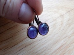 Nerezový přívěšek s larimarem